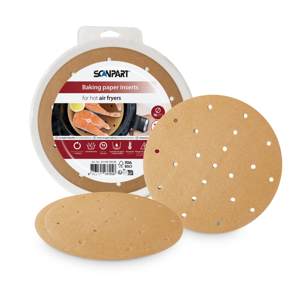 Scanpart Airfryer Filter 16 Cm 100 Stuks