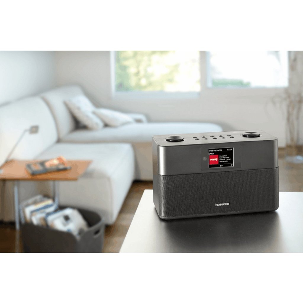 Kenwood Cr-St100S-B Smart Internet Radio Zwart
