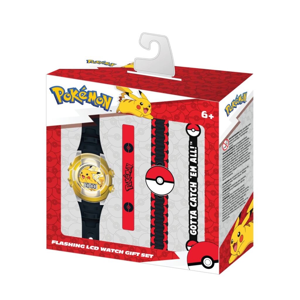 Pokemon PokÉMon Lcd-Horloge Cadeauset