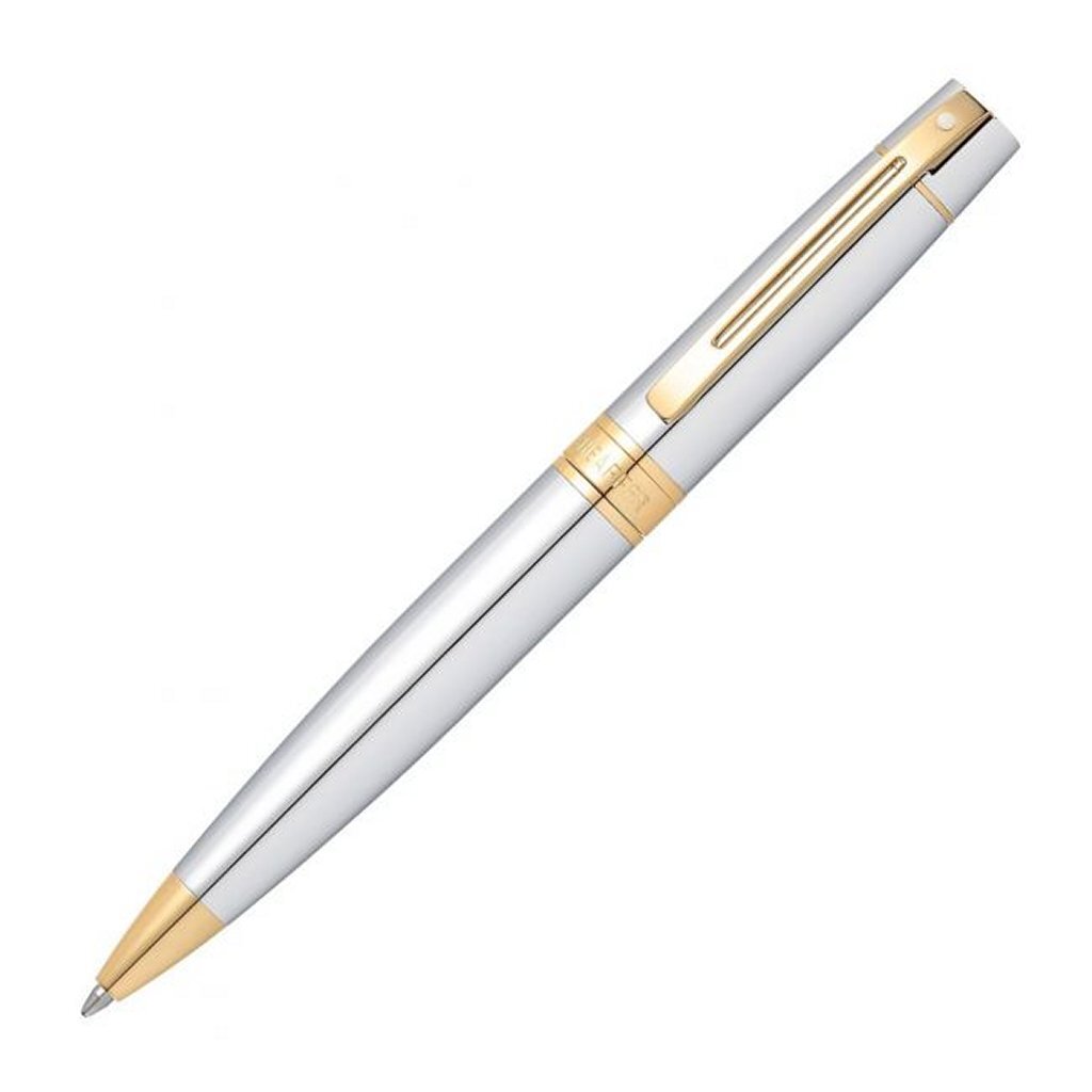 Sheaffer Sf-E2934251 Balpen 300 Bright Chrome Gold Tone