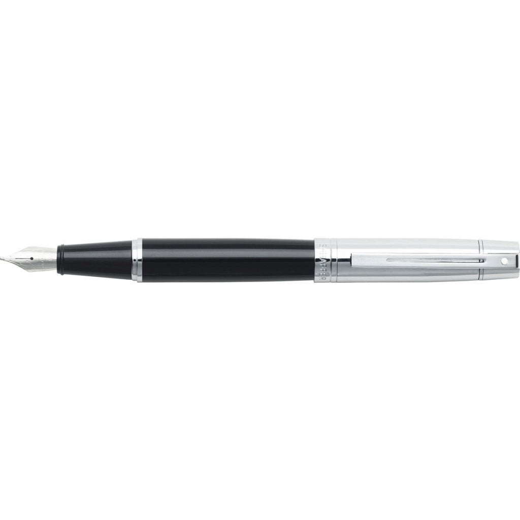 Sheaffer Sf-E0931453 Vulpen 300 M Black Barrel Chrome Cap Chrome Plated