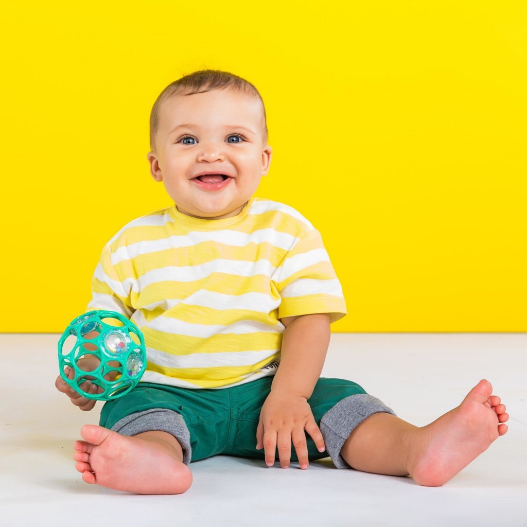 Oball Rattle Easy Grip Groen
