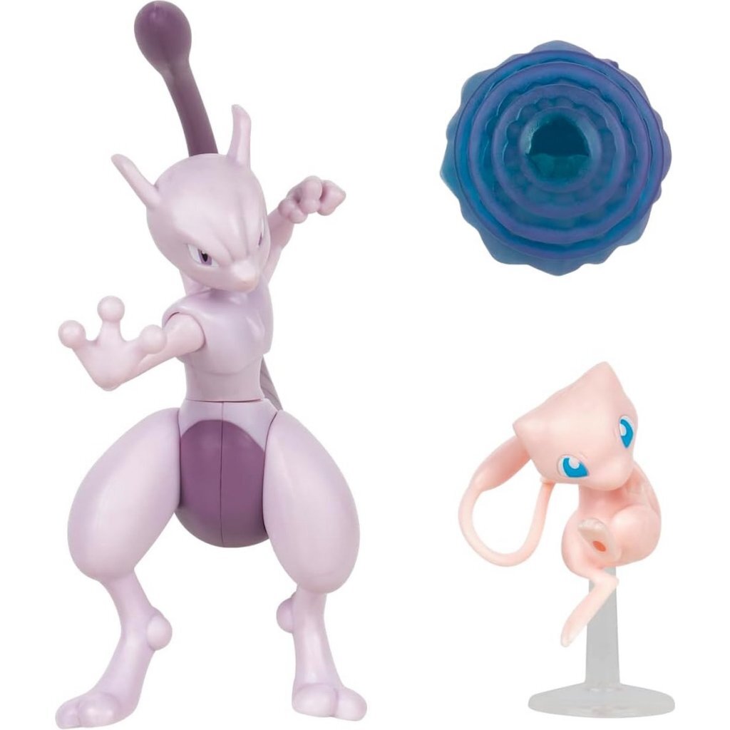 Pokemon PokÉMon Battle Figuren Mew En Mewtwo