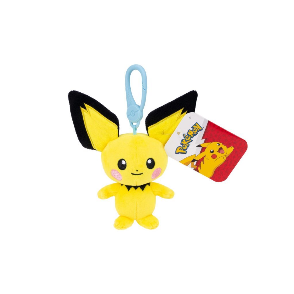 Pokemon PokÉMon Knuffel 8 Cm Met Clip Assorti