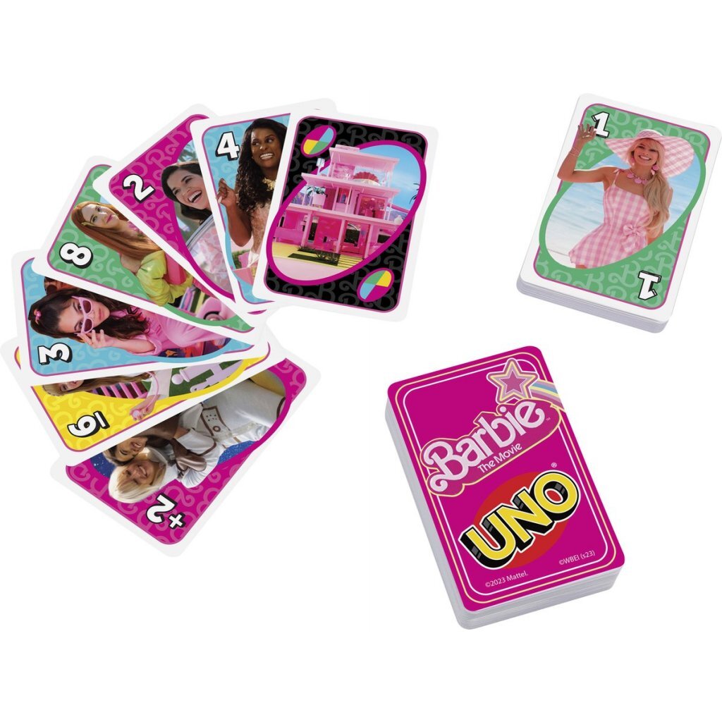 Mattel Uno Barbie The Movie Kaartspel