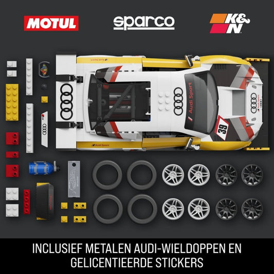 Mattel Hot Wheels Mega Elite Series Audi R8 Lms