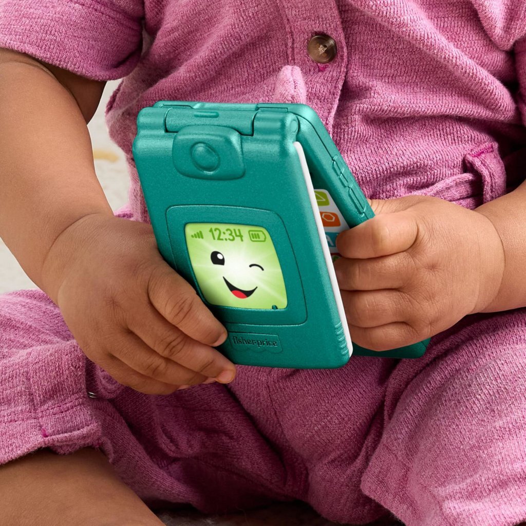 Fischer Lachen &Amp; Leren Klap Telefoon + Licht En Geluid