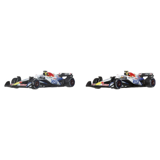 Mattel Hot Wheels Premium Racing Bulls F1 Racecars 2-Pack