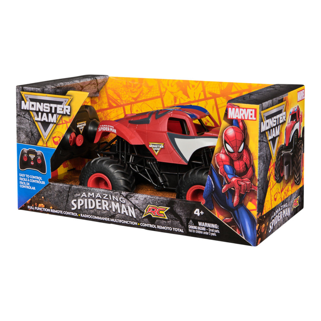 Monster Jam Rc Marvel Spiderman