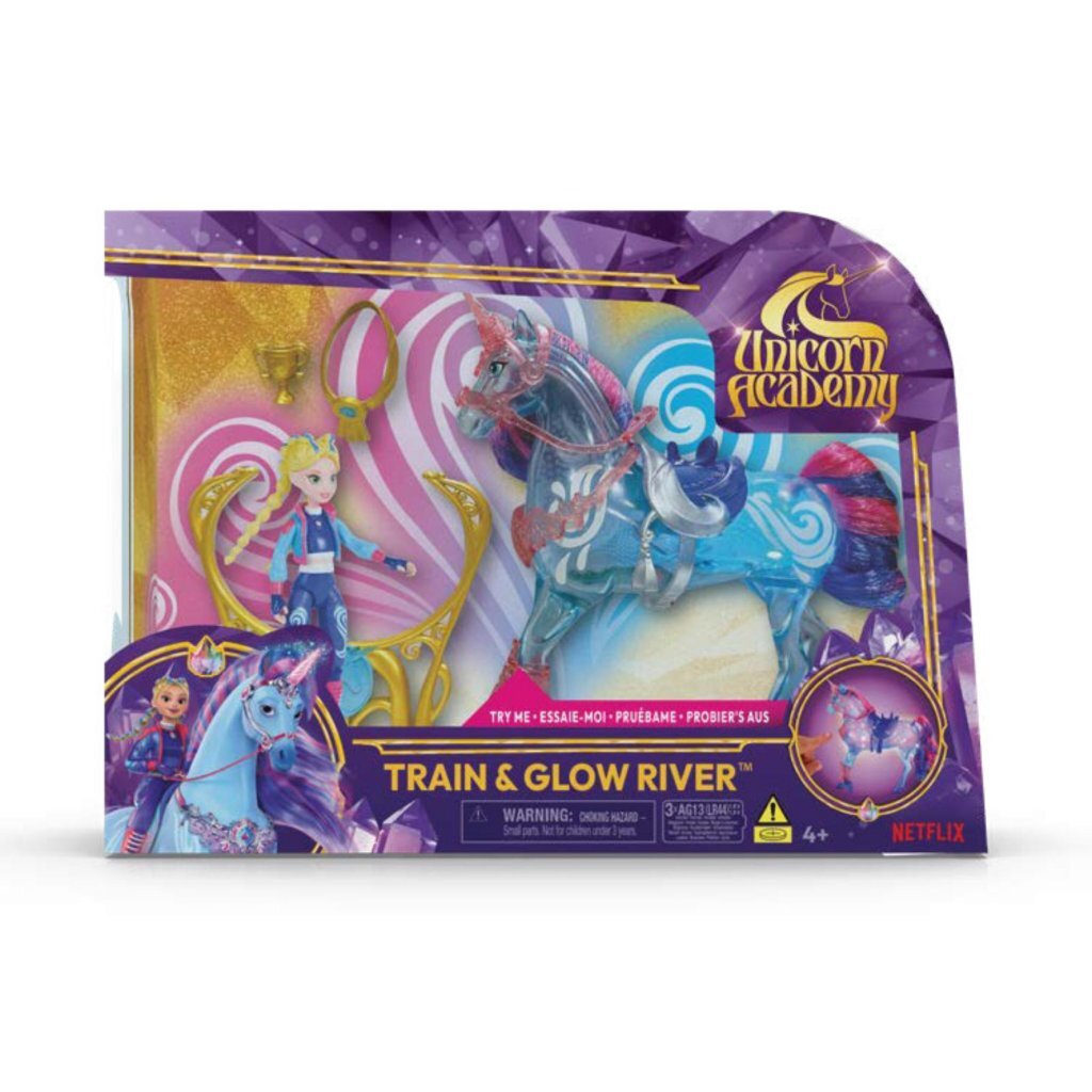 Overige Merken Unicorn Academy Train And Glow River