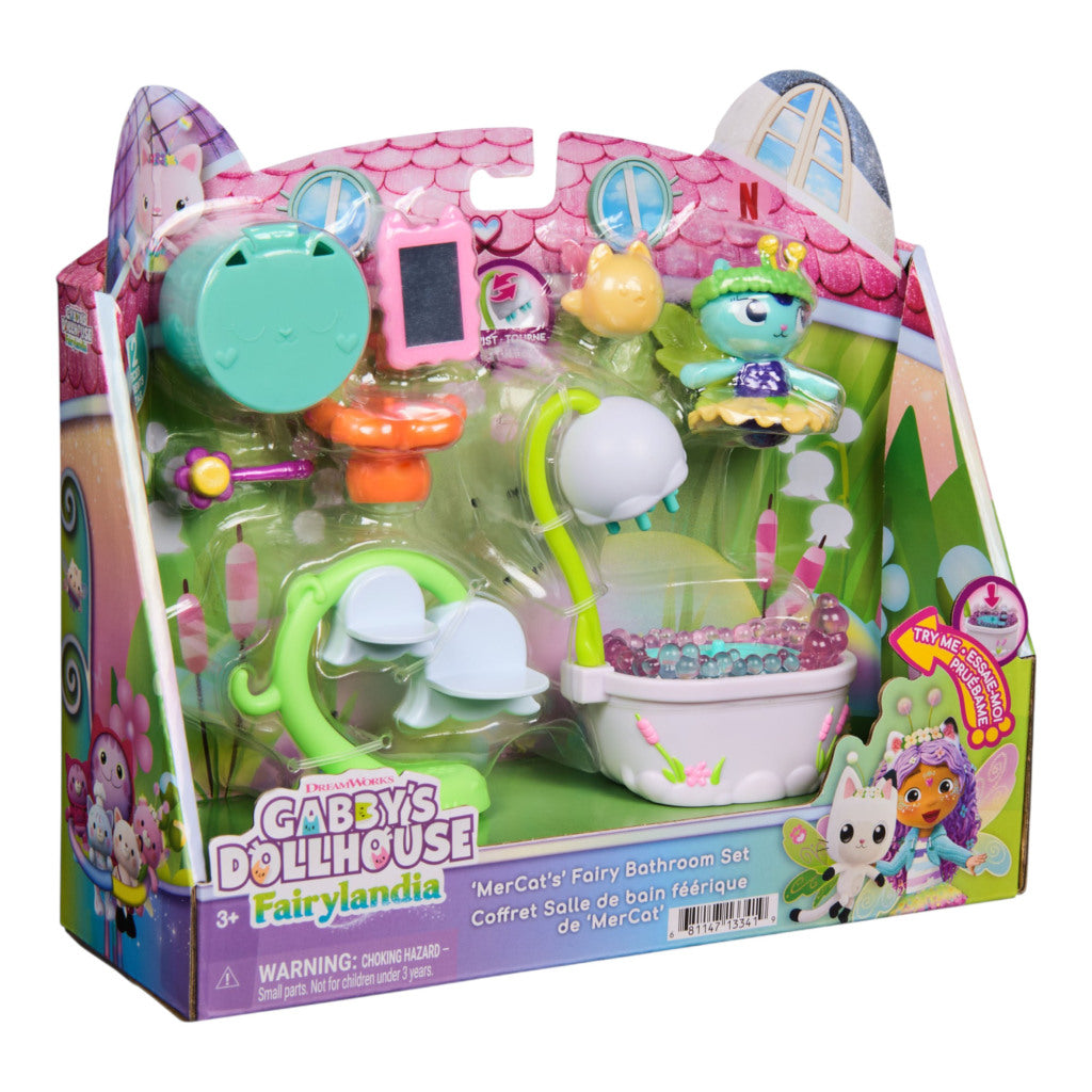Gabby's Dollhouse Fairylandia Mercat Bathroom