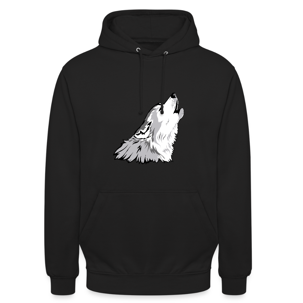 Hoodie unisex - zwart