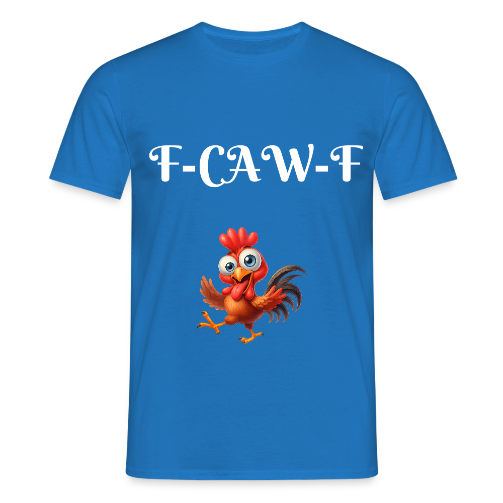 Mannen T-shirt - koningsblauw