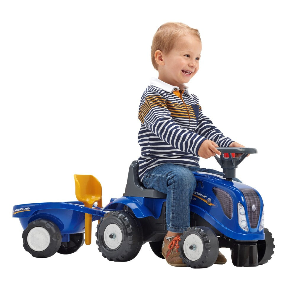 Falk New Holland Looptractor Set Blauw
