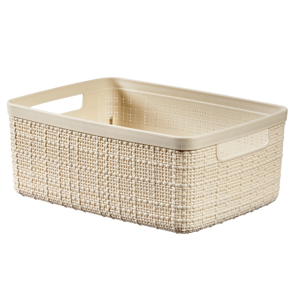 Curver Opbergmand Jute-Look 5L CrÈMe