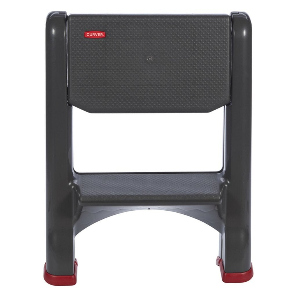 Curver Opstapje Inklapbaar 49.5X17.2X64 Cm Antraciet/Rood