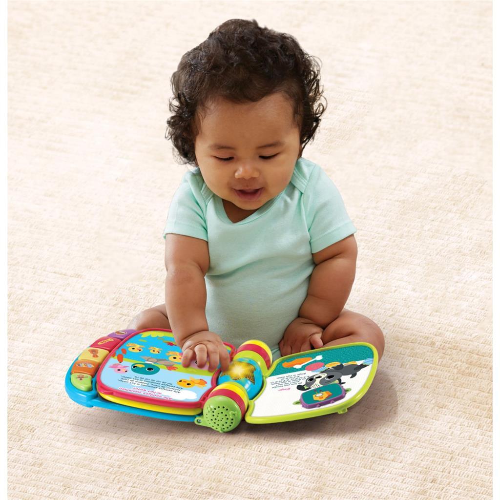 Vtech Dierenvrienden Liedjesboek Blauw + Licht En Geluid