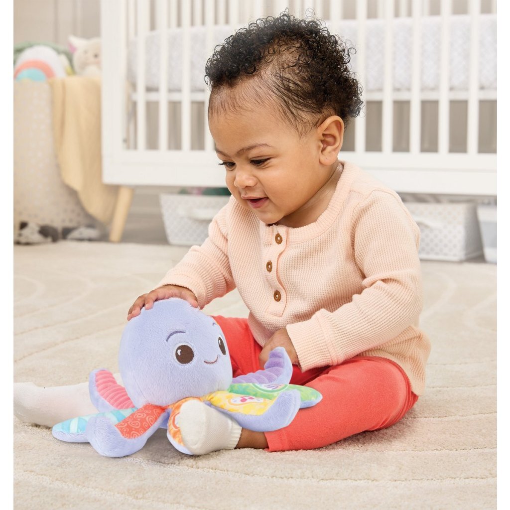 Vtech Baby Knuffel En Speel Octopus + Licht En Geluid
