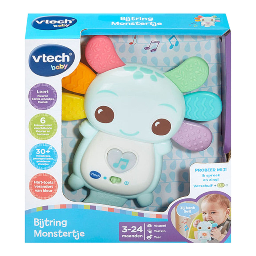 Vtech Baby Bijtring Monstertje + Licht En Geluid
