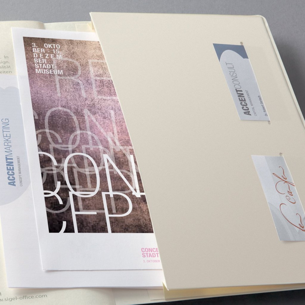 Sigel Si-Co641 Notitieboek Conceptum A4 194 Pagina'S Lijn Gelinieerd Hardcover Beige