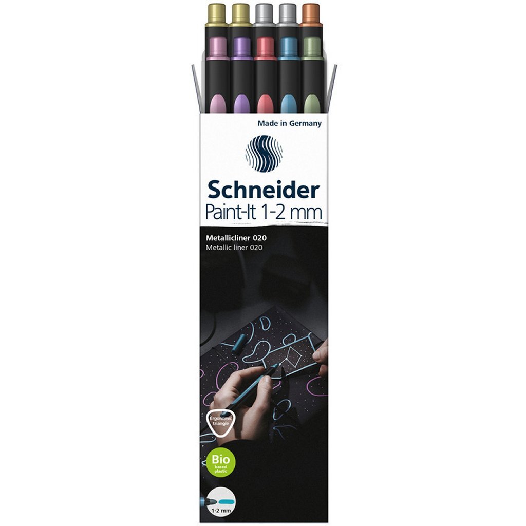 Schneider S-Ml02011503 Metallic Liner Paint-It 020 1-2Mm 10 Stuks