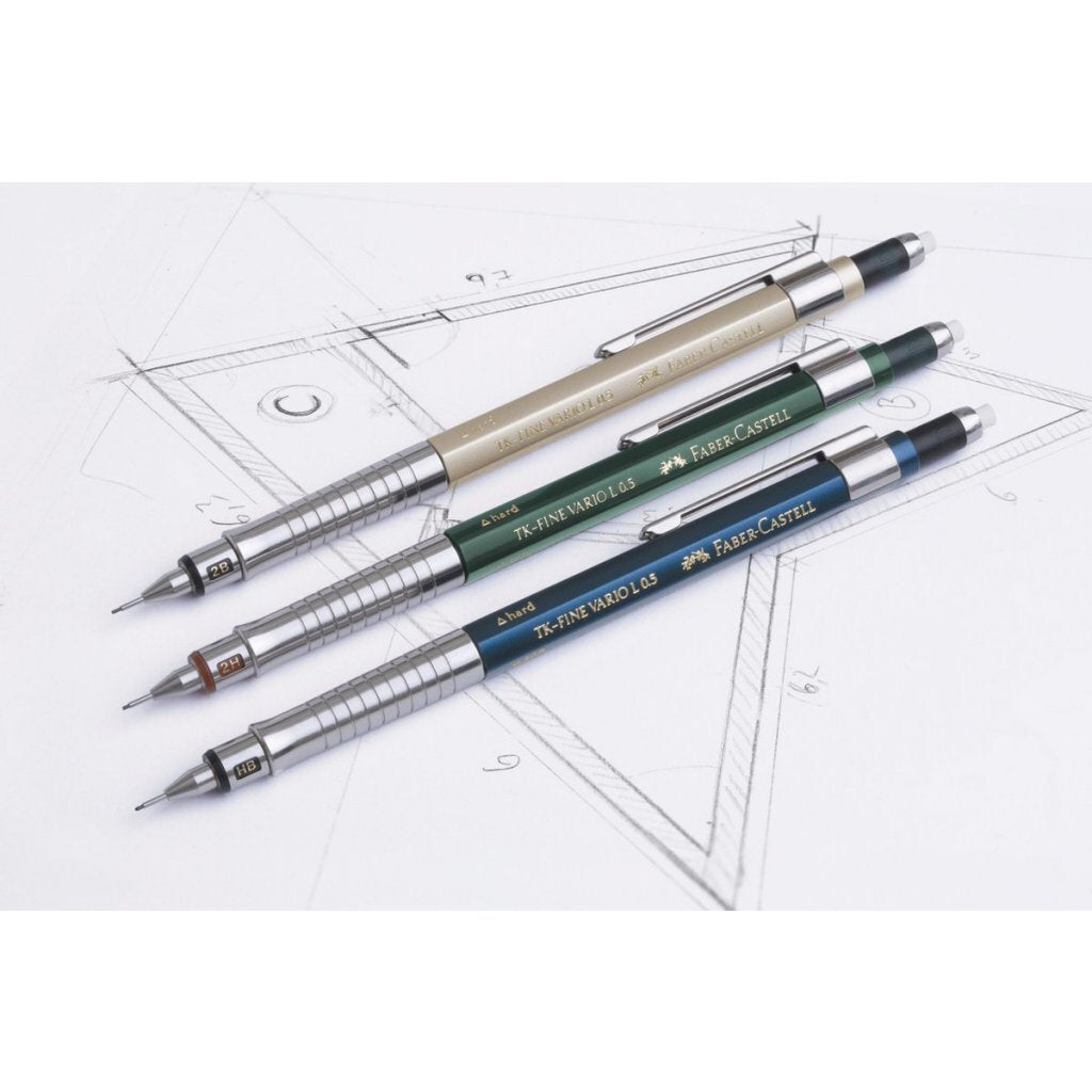 Faber Castell Fc-135340 Vulpotlood Tk-Fine Vario L 0.35 Mm Champagne/Goud