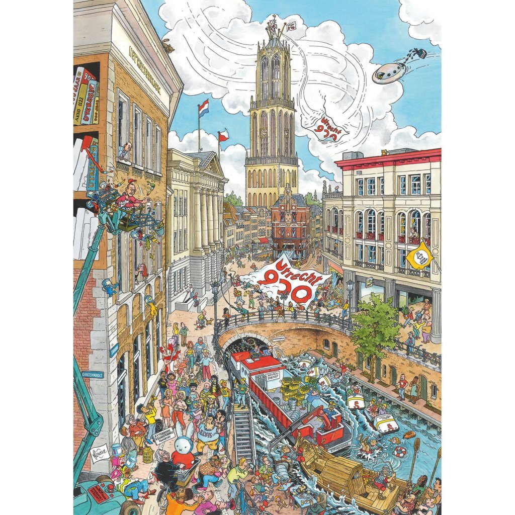 Ravensburger Puzzel Fleroux Utrecht 1000 Stukjes