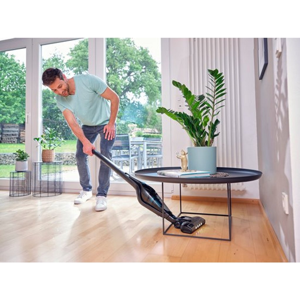 Leifheit 11928 2In1 Rotaro Powervac Accu-Stofzuiger Zwart