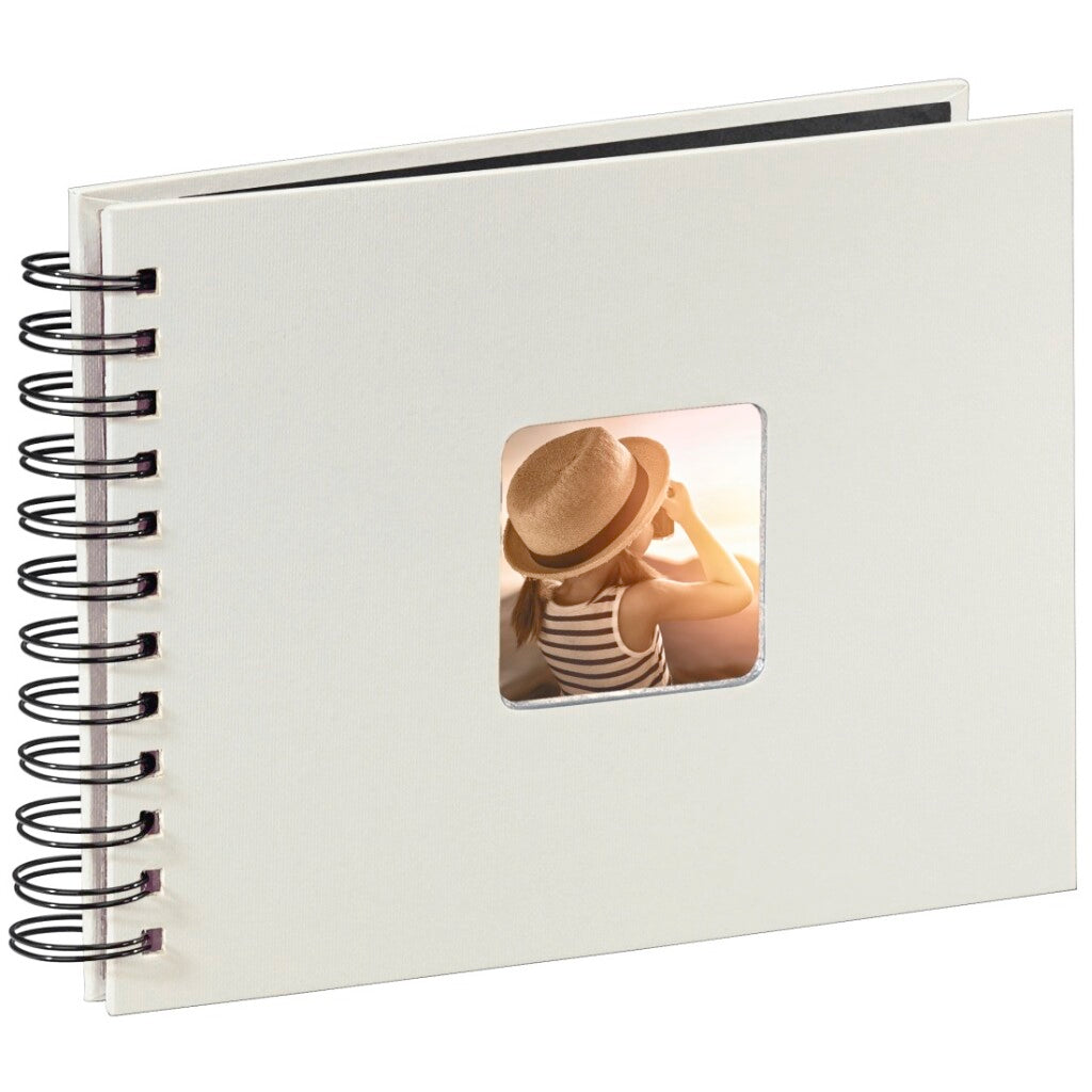 Hama Spiraalalbum Fine Art 24 X 17Cm 50 Zwarte Pagina&Apos;S Krijt