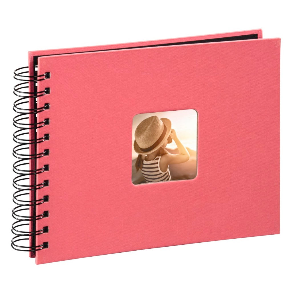 Hama Spiraalalbum Fine Art 24 X 17 Cm 50 Zwarte Pagina&Apos;S Flamingo
