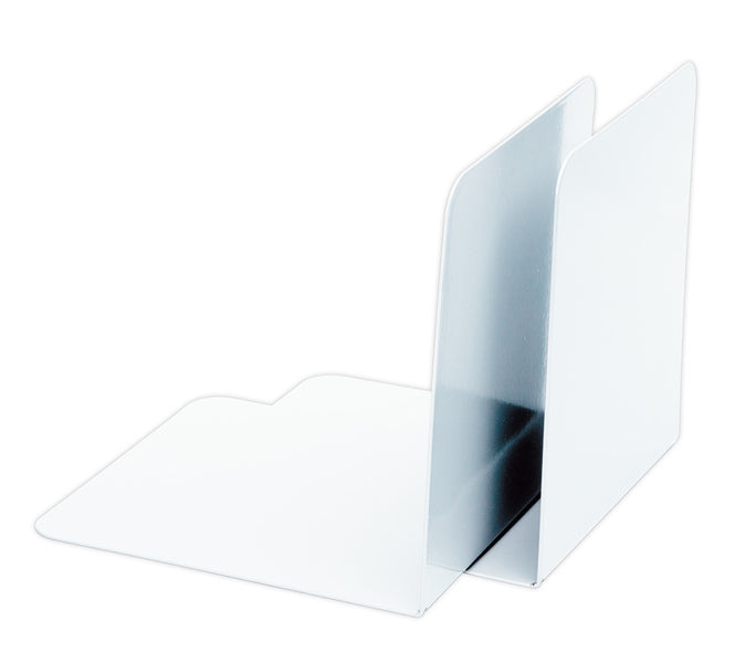 Alco Al-4301-10 Boekensteun 85X140X140Mm Metaal 2 Stuks In Doos Wit
