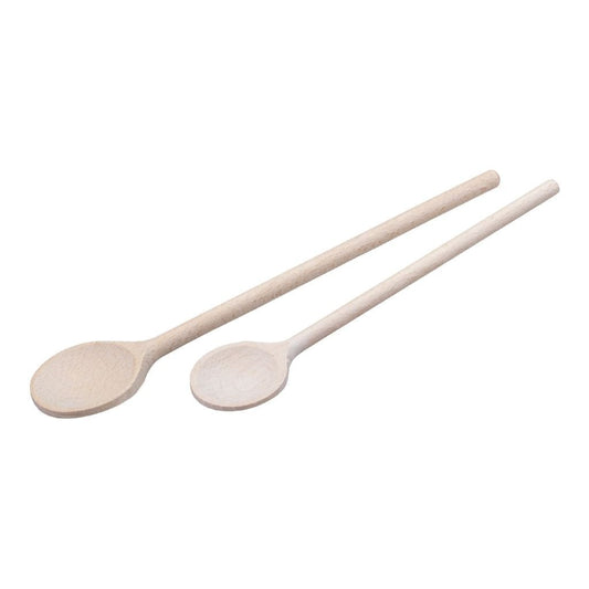 Fackelmann Houten Kooklepels 2 Stuks