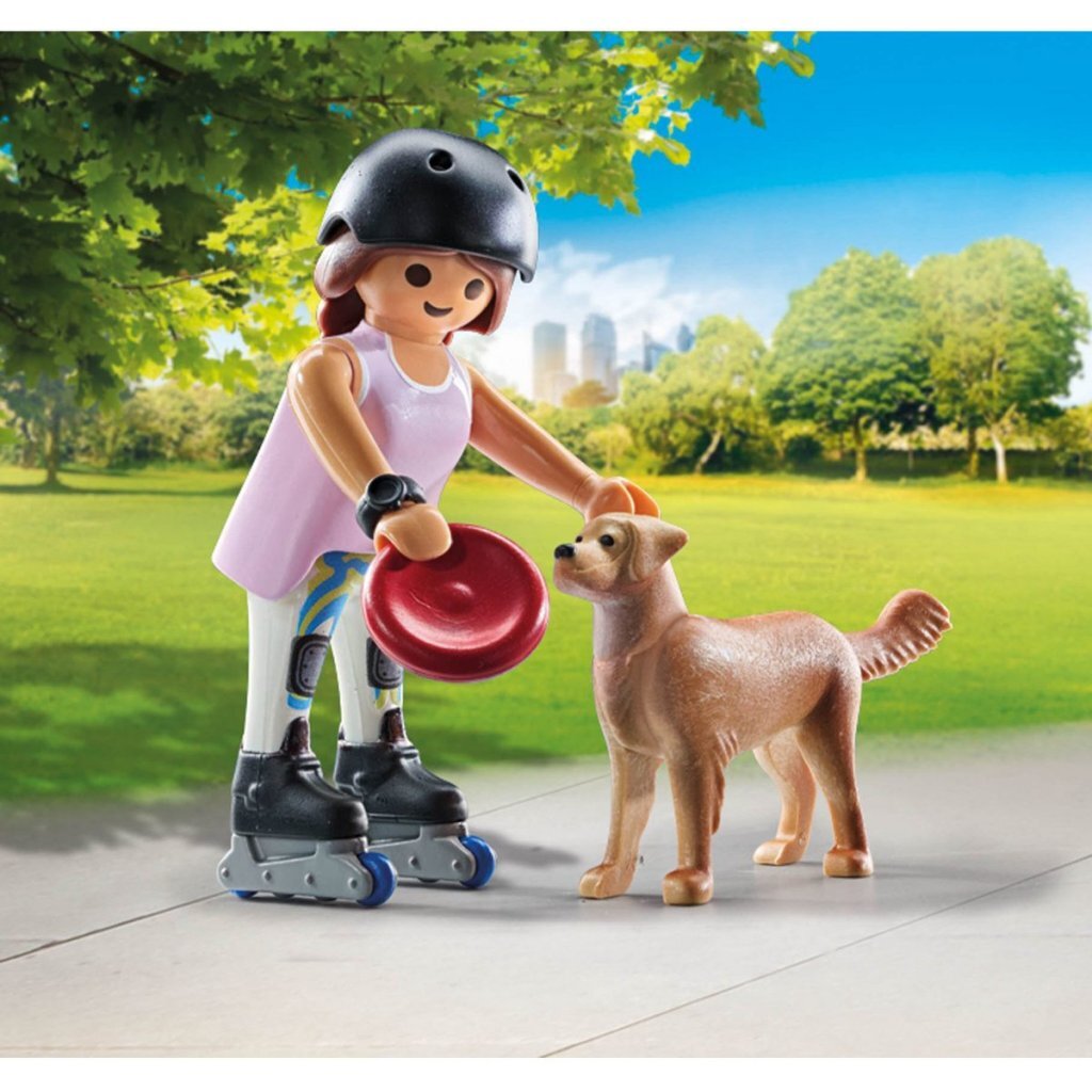 Playmobil 71739 My Life Inliner Met Retriever