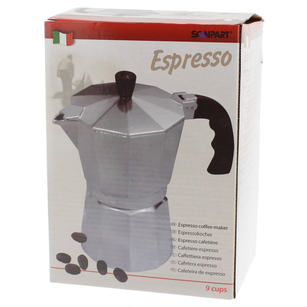 Scanpart Percolator 9 Kops Aluminium