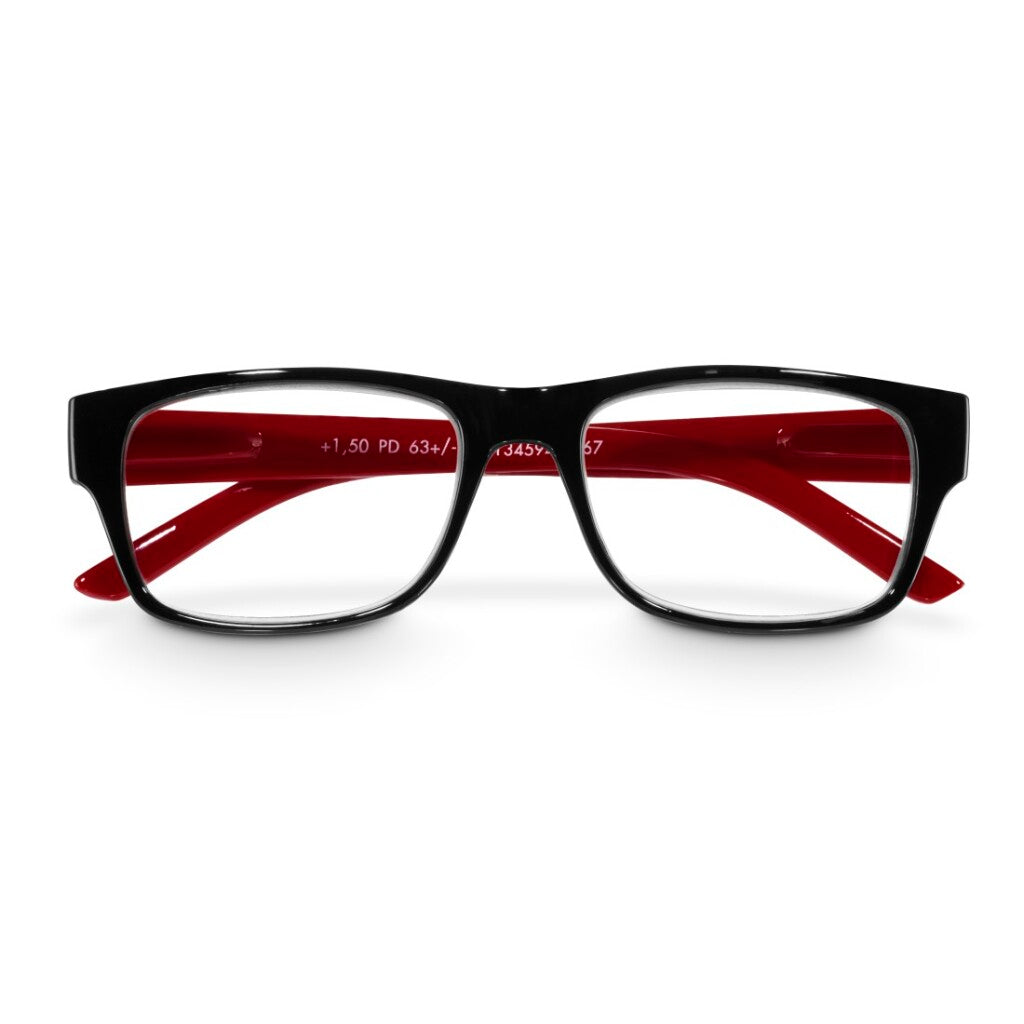 Hama Leesbril +2,5 Dtp Zwart/Rood