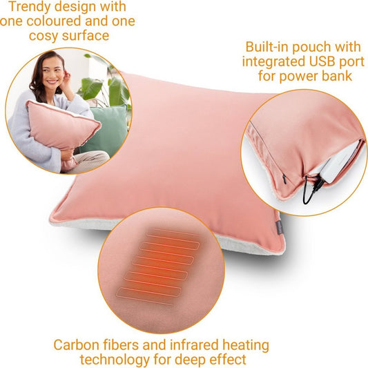 Medisana Hc 100 Warmtekussen 40X40 Cm Roze/Wit