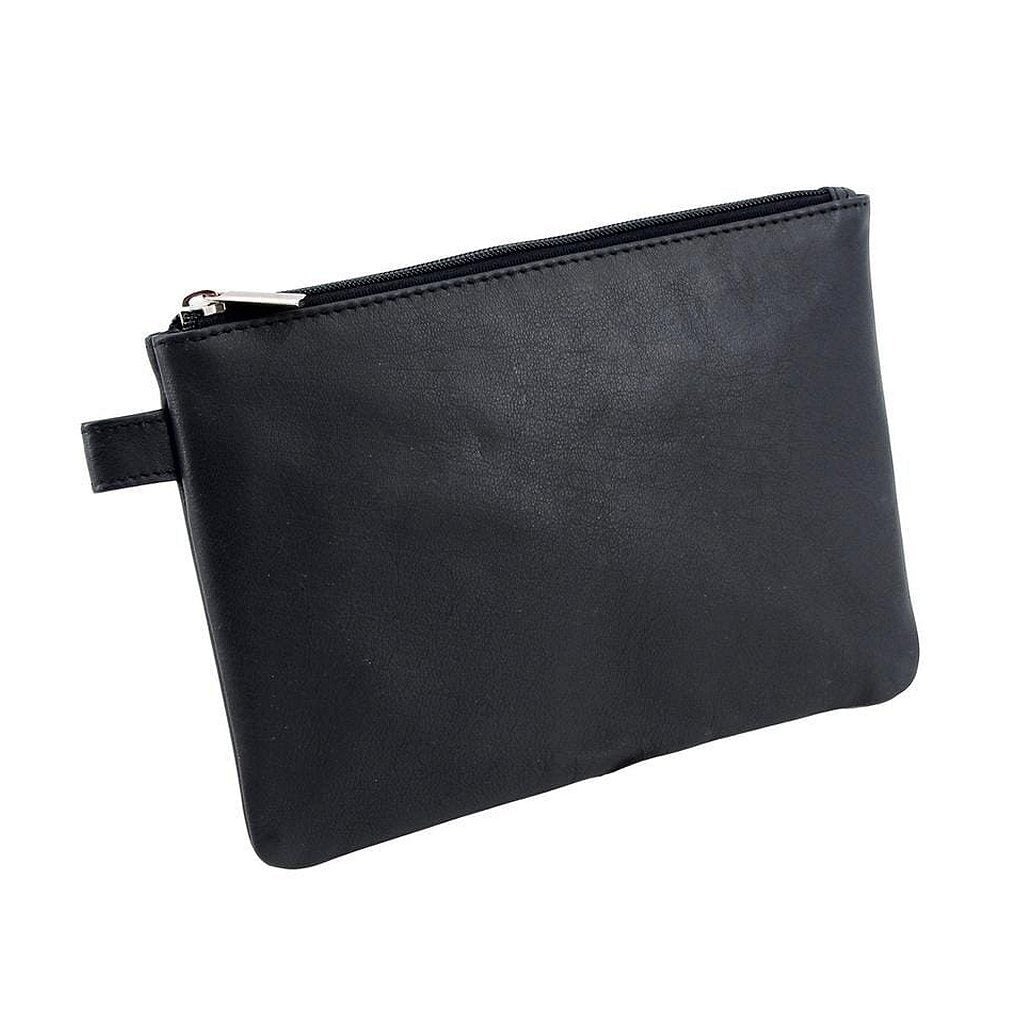 Alassio Ju-42233 Opbergetui 23X16 Cm Leer/Zwart