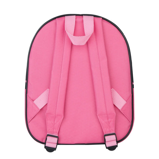 Barbie Rugzak 30X25X10 Cm Roze/Zwart