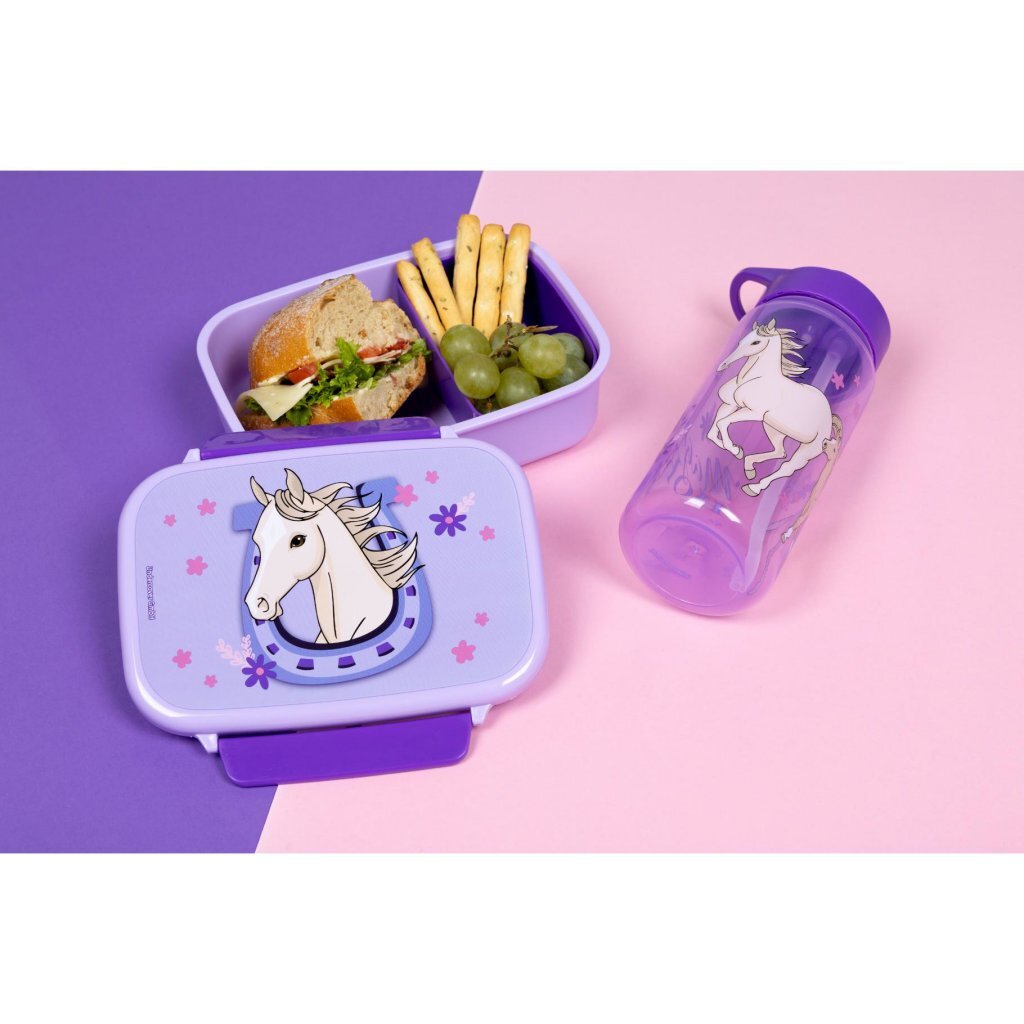 Overige Merken Magic Horse Lunchbox Paars