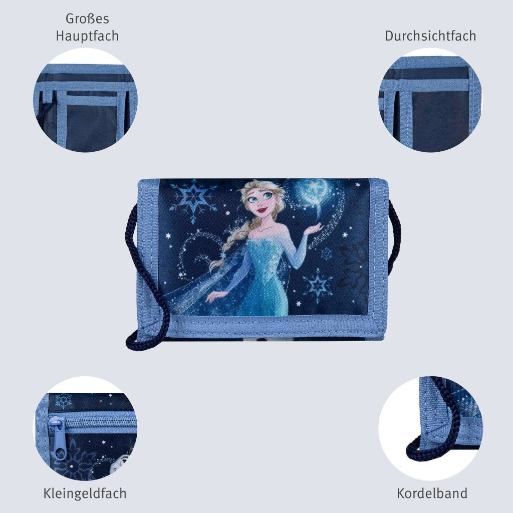 Disney Frozen Portemonnee Donkerblauw
