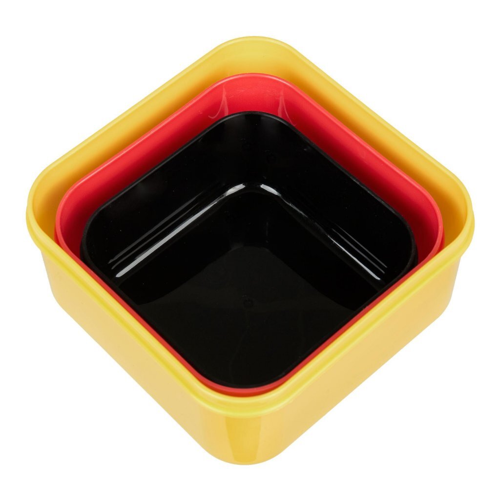 Pokemon PokÉMon Snackboxen 3-Delig Rood/Zwart/Geel