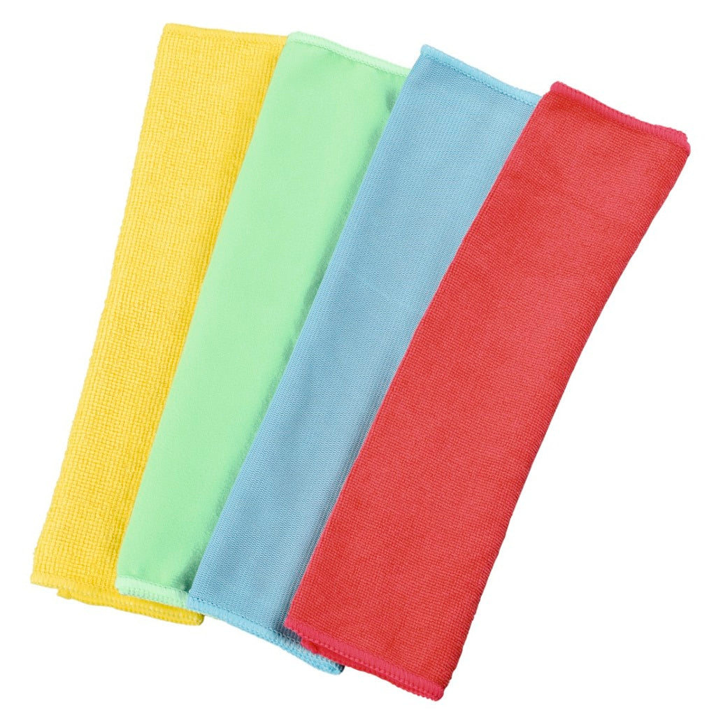 Xavax Microvezeldoekjes 30 X 30 Cm Blauw/Groen/Geel/Rood