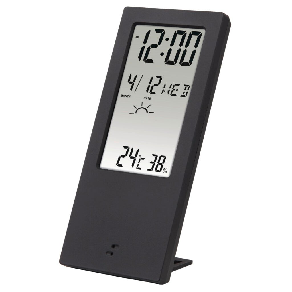 Hama Thermometer/Hygrometer Th-140 Met Weerindicatie Zwart