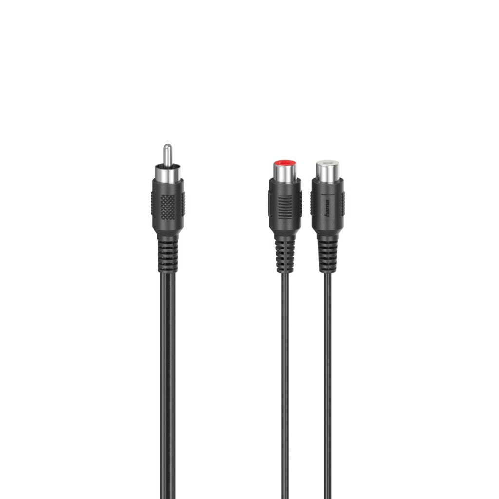 Hama Subwoofer-Adapter Cinch-Stekker - 2 Cinch-Koppelingen