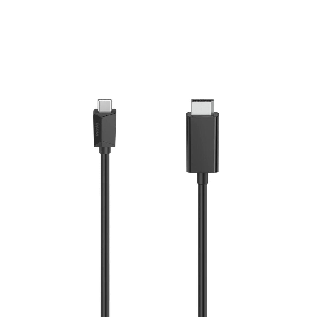 Hama Video-Kabel Usb-C-Stekker - Displayport-Stekker Ultra-Hd 4K 1,50 M