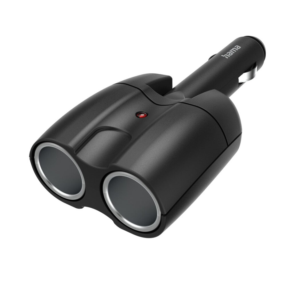 Hama 2-Voudige Verdeler Voor Sigarettenaansteker 180&Deg; Scharnierende St. 12 V