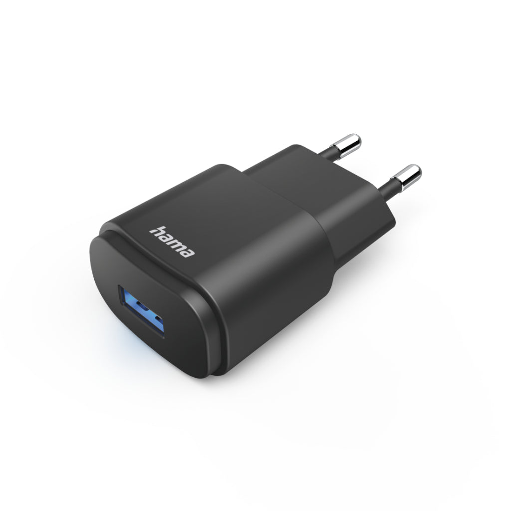 Hama Usb-Oplader Usb-A-Netadapter Uni. Adapter Led-Weergave 6 W Zwart