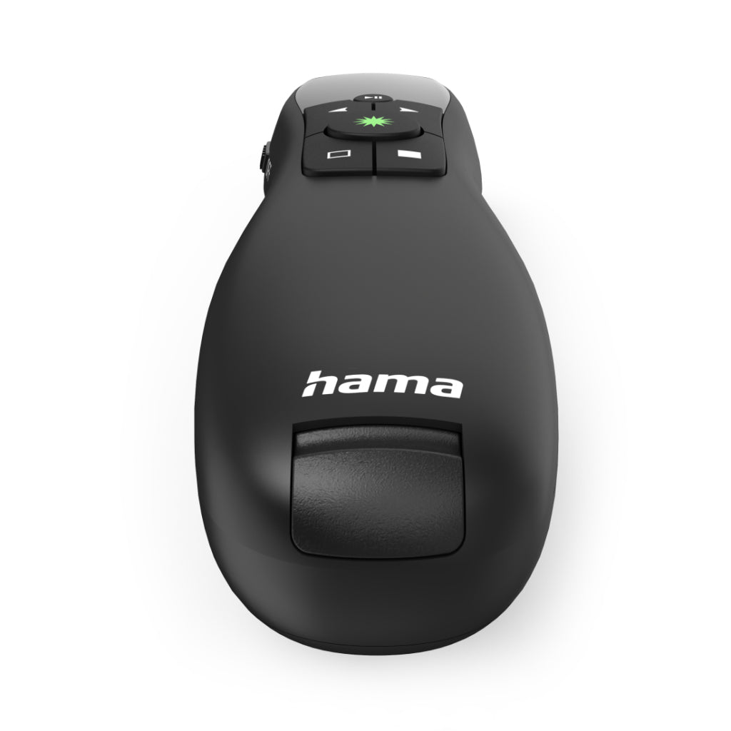 Hama Draadloze Laser Pointer Groen Licht Zwart