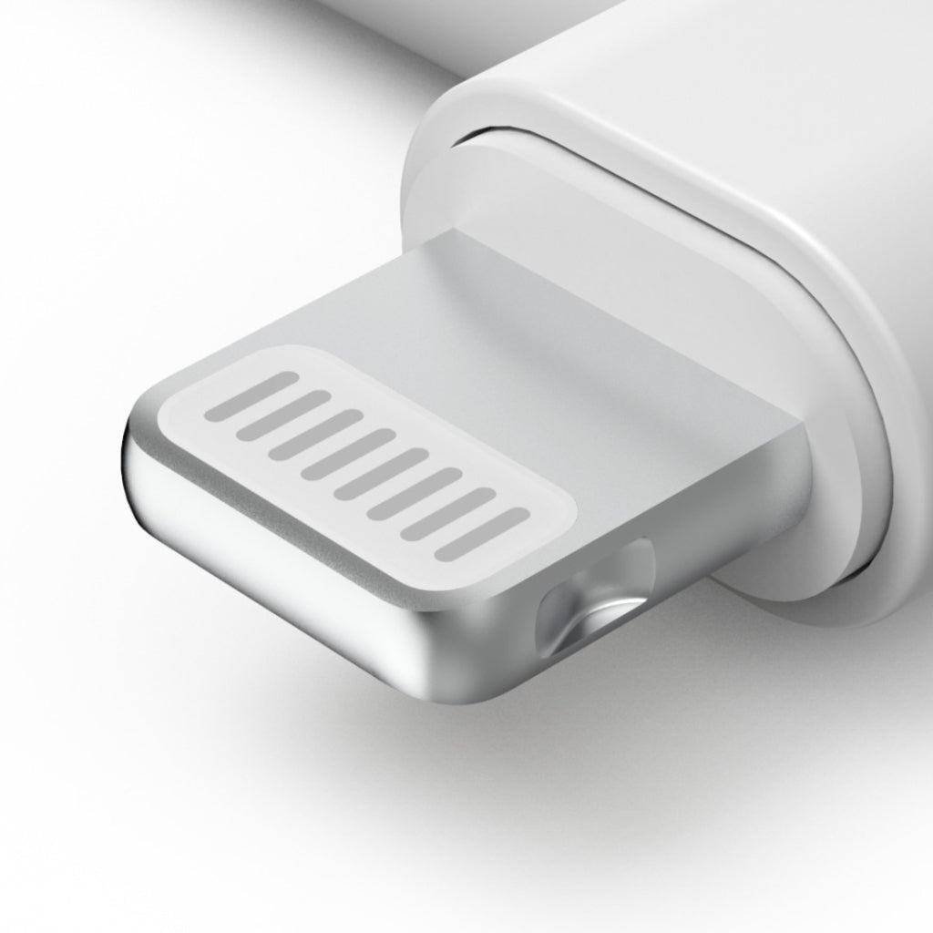 Hama Aux-Adapter 90&Deg; Hoekstekker Lightning Wit