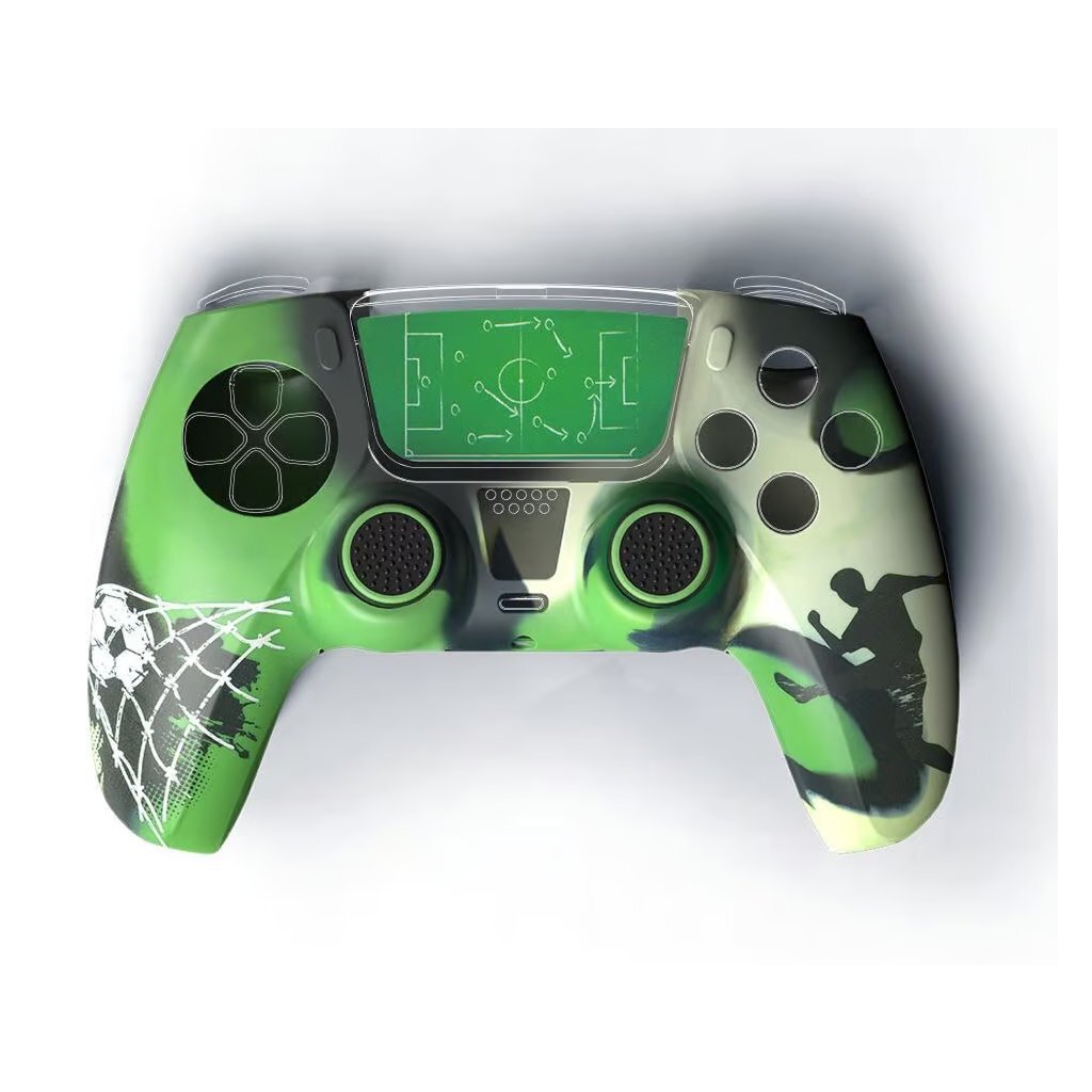 Urage 6In1 Accessoireset Soccer Voor Playstation 5 Controller Groen